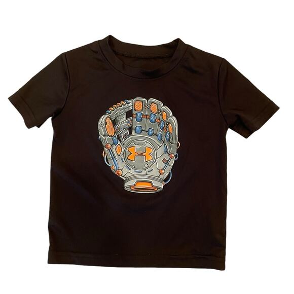 Under Armour Baseball Glove Tee - Size 2T - Excellent! - Picture 1 of 2